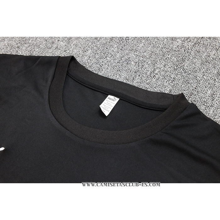 Chandal del AC Milan 23-24 Manga Corta Negro